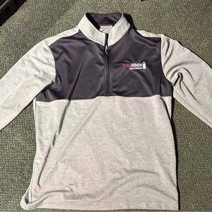 Adidas Two Tone Quarter-Zip Body Armor Pullover